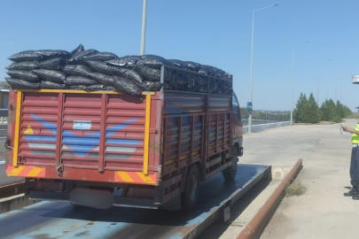 Edirne'de Taşıma Sınırını Aşan Kamyon Sürücüsüne 51 Bin 26 Lira Ceza