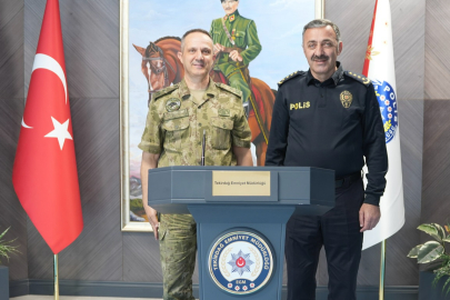 Garnizon Komutanı’ndan Emniyet Müdürlüğü’ne Ziyaret
