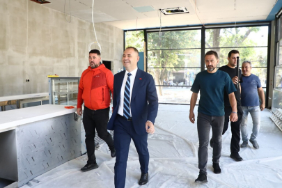 İstasyon Caddesi’ndeki Yeni Kafe Açılış İçin Gün Sayıyor