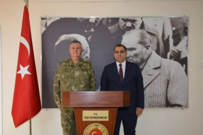 5. Kolordu Komutanı’ndan Vize Kaymakamı’na Ziyaret