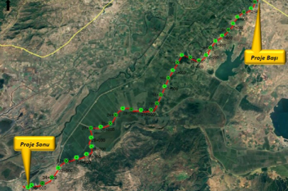 Enez ile İpsala Arasına Yol Projesi