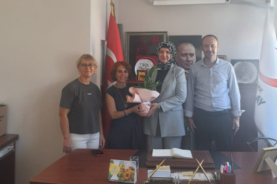 Türk Kızılay Tekirdağ Şube Başkanı Üğüden'e Ziyaret