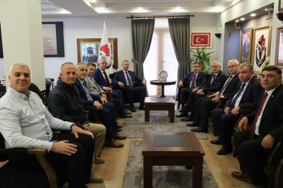 Başkan Bulut, Türkiye Kamu-Sen Genel Başkanı Kahveci’yi Ağırladı