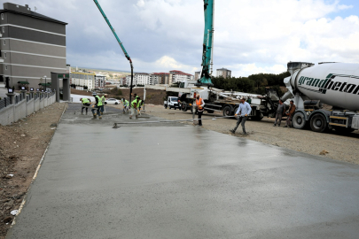 Çerkezköy’de Üstyapı Çalışmaları Sürüyor