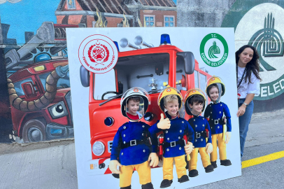 Edirne’de Minik Öğrencilere İtfaiye Tanıtımı