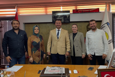 Başkan Fırat Yayla Gazetecileri Ağırladı