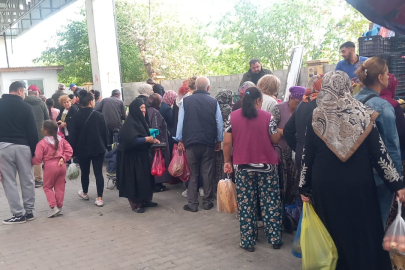 Havsa Halk Pazarı Rüzgara Rağmen Dolu