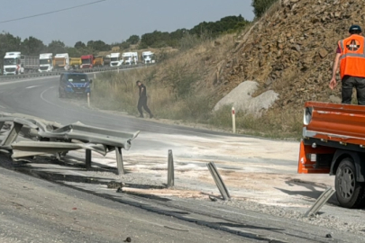 Marmaraereğlisi’nde Otomobil Devrildi