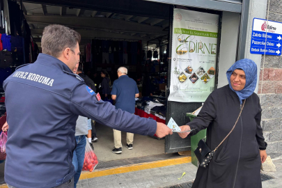 Selimiye Meydanı Fuarı İçin Semt Pazarında Tanıtım