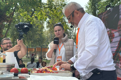 Edirne’nin Kağıt Kebabı Festivalde Tanıtıldı