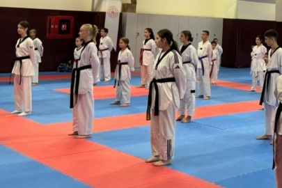 Kırklareli'nde Tekvandocular İçin Kuşak Sınavı Yapıldı