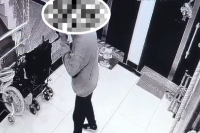 Ayakkabı Hırsızlığı Güvenlik Kamerasında