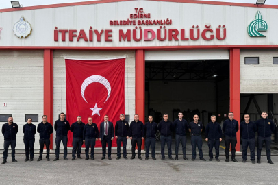Edirne Belediyesi, İtfaiye Haftasını Kutladı