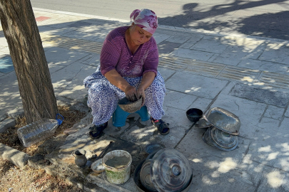 Trakya'da 30 Yıldır Mahalle Mahalle Dolaşarak Kalaycılık Yapıyorlar