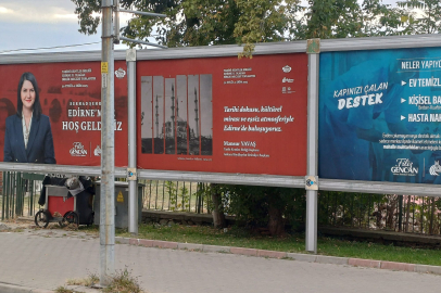 Edirne Belediyesi’nden Mansur Yavaş’a Özel Afiş