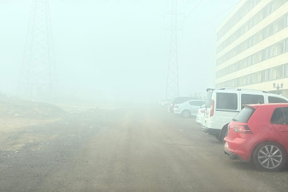 Çorlu'da Sis Etkili Oldu
