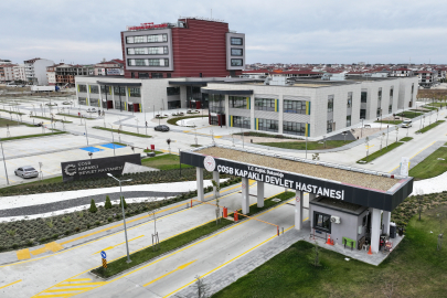 ÇOSB Kapaklı Devlet Hastanesi'nde Hasta Kabulüne Başlandı