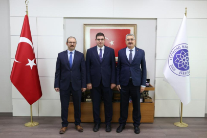 Savcı Özcan ve Başkan Dereli’den Rektör Şahin’e Ziyaret