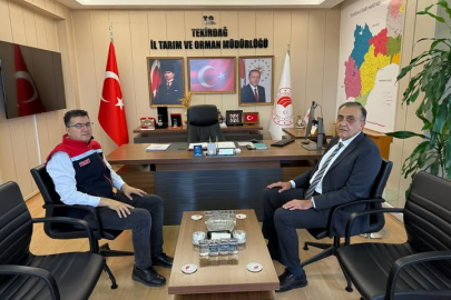 Süleymanpaşa Kaymakamı’ndan Tarım ve Orman Müdürlüğü’ne Ziyaret