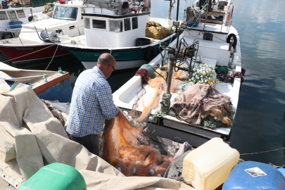 Tekirdağ'da Denize Açılan Balıkçıların Yüzü İstavritle Gülüyor