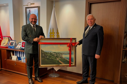 664. ve 665. Kırkpınar Ağası Ufuk Özünlü, ETSO’yu Ziyaret Etti