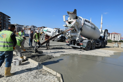 Çerkezköy’de Üstyapı Çalışmaları Devam Ediyor