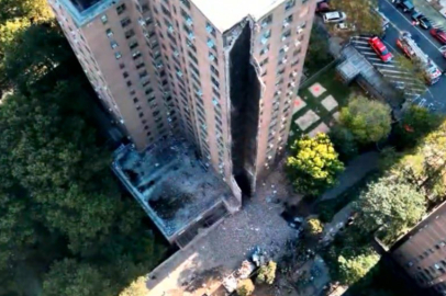 New York'ta 17 Katlı Binada Patlama Sonucu Kısmi Göçme Meydana Geldi