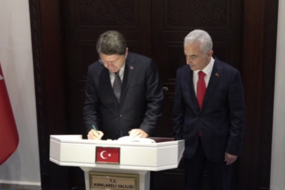 Adalet Bakanı Tunç, Kırklareli'nde Ziyaretlerde Bulundu