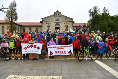 Keşan’da Dağ Bisikleti Festivali Başladı