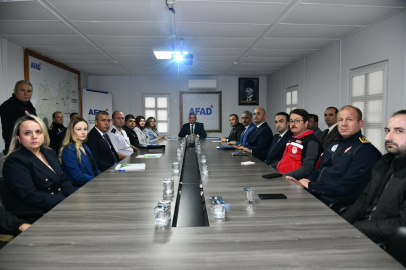 Tekirdağ’da Deprem Sonrası Koordinasyon Kurulu Toplandı