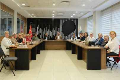 Başkan Ediz Martin, Kadın Kooperatifi Üyeleriyle Buluştu