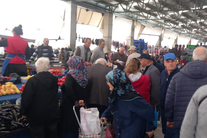 Havsa Halk Pazarı Rağbet Görüyor