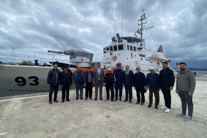 Kırklareli'nde Huzurevi Sakinleri TCSG-93 Botunu Gezdi