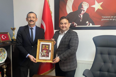 Şanver'den Başkan Gün'e Ziyaret