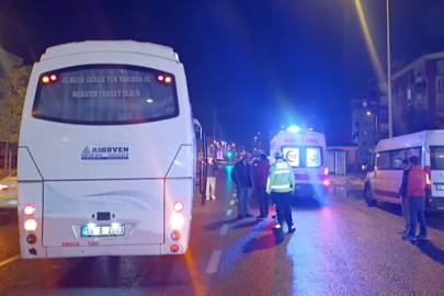 Tekirdağ'da İşçi Servisinin Çarptığı Yaya Ağır Yaralandı