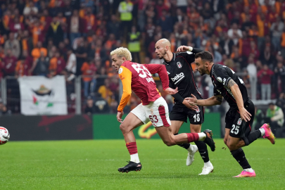Trendyol Süper Lig: Galatasaray: 0- Beşiktaş: 1 (İlk Yarı)