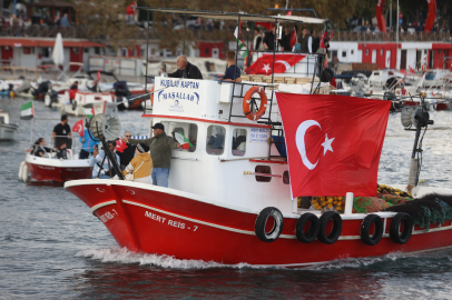 Tekirdağ'da Küresel Sumud Filosu'na Destek Etkinliği Düzenlendi