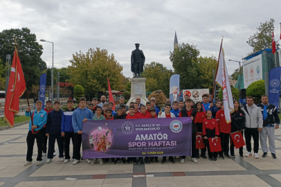 ‎Edirne'de Amatör Spor Haftası Başladı