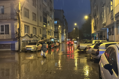 Edirne'de Sağanak Etkisini Sürdürüyor