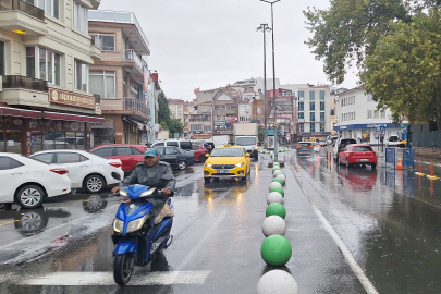 Kırklareli'nde Sağanak Yağış Etkili Oluyor