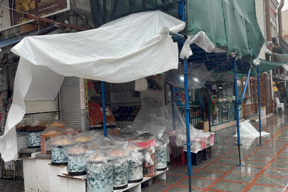 Saraçlar Esnafını Yağmur ve Tadilat Vurdu