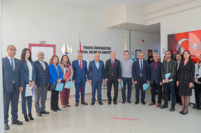 “Edirne” Konulu Tezler Ödüllendirildi