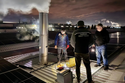 Ergene ve Çorlu'da Sanayi Tesislerinde Gece Emisyon Denetimi