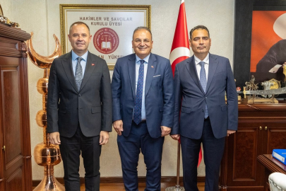 Başkan Bulut’tan HSK Üyesi Yüksel’e Ziyaret