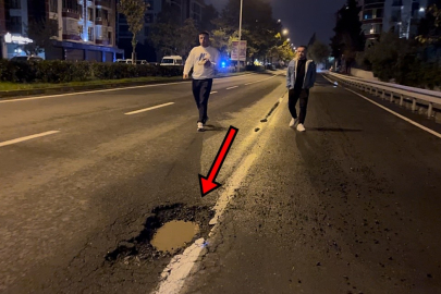 Tekirdağ'da Sürücü Çukurdan Kaçarken Başka Çukura Daldı: "Çok Kötüydü, Çok Korktuk"