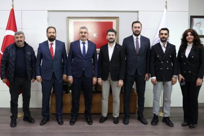 Tekirdağ NKÜ Rektörü Şahin'e Ziyaret