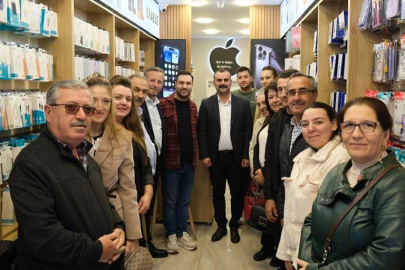 CHP Uzunköprü İlçe Teşkilatı’ndan Esnaf Ziyareti