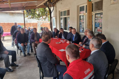 Meriç Kaymakamı Güvenç’ten Köy Ziyaretleri