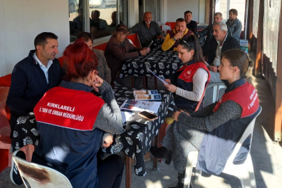 Kırklareli’nde Çiftçilere Tarım Planlaması ve Destekler Anlatıldı