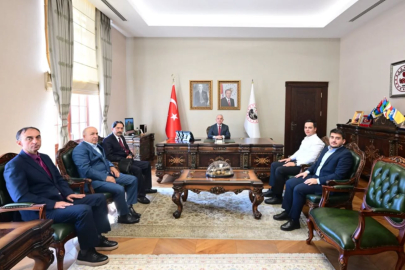 TÜGVA ve Kırklareli Giresunlular Derneği’nden Vali Turan’a Ziyaret